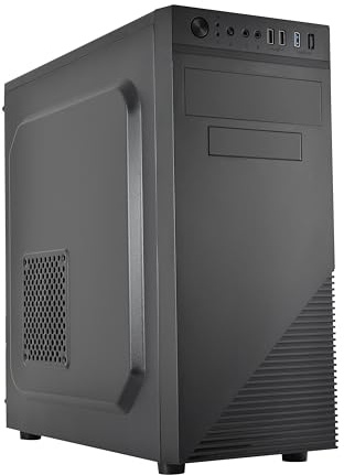 L-Link Caja SEMITORRE/Micro-ATX Atria C/Fuente USB3.0 Negra