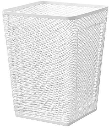 IKEA DRÖNJÖNS Papierkorb 26x26x35cm weiß