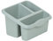 Wham Silver Sage High Grade Plastic Sink Tidy Cutlery Drainer Holder Caddy