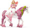 SCHLEICH BAYALA | Meerjungfrau Feya auf Unterwassereinhorn 70593 | mit Minikrabbe | detailgetreue Figuren | tolles Geschenk für Mädchen und Jungen | Spielfigur ab 5 Jahren | Set aus 3 Teilen