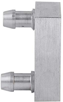 KIMISS Dissipatore di Calore Raffreddato Ad Acqua Blocco di Raffreddamento Ad Acqua in Lega di Alluminio 40X40Mm Blocco di Alluminio di Raffreddamento Ad Acqua per Radiatore CPU