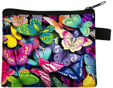 FAVORTALK Coin Purse Change Purse with Handbag Zipper for Men Women Mini Toiletries for Girl Coin Pouch for Kids, 13905