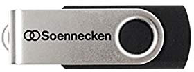 Soennecken USB-Stick 71617 3.0 16GB schwarz/silber