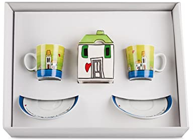 Egan Set caffè, Blu, Unica