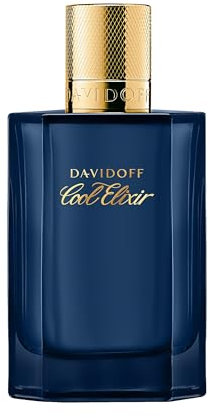 Davidoff Cool Elixir – Holziges Parfum Intense – Mit Noten von Rosenoxid, Lavandin und einem Oud-Akkord – Luxus Parfums für Herren – Langanhaltender Duft