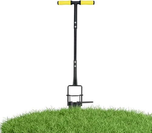 Plantador de cebolla de flores - herramienta de planta de bulbo de flores robusta | Plantadores de cebolla | Motores de tracción del césped | Herramienta de jardín multifuncional de precisión hecha de