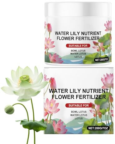 Pond Water Lily Nutrient, 200g Flowering Powder, Aquarium Fertilizer Mix, Aquatic Plant Booster, Gardening Growth Enhancer, Ideal for Beginners, Gardeners, Ponds, Fish Tanks