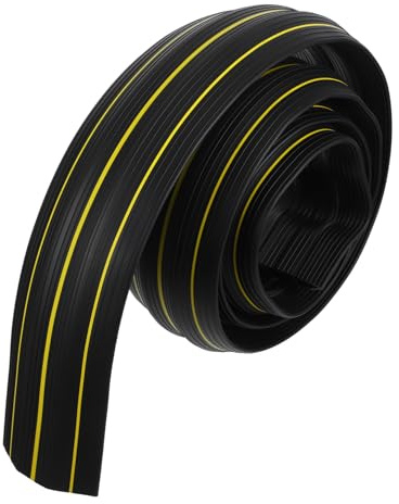 Tofficu PVC Cable Hider Floor Cord Cover with Channels for Power Cord Concealment Wire Protector for Tv Wall Mounts Moisture Resistant Cable Concealer for Home and Office