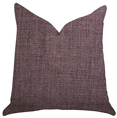Plutus Brands Grape Seed Double Sided Luxury Throw Pillow, 16 x 16, Purple