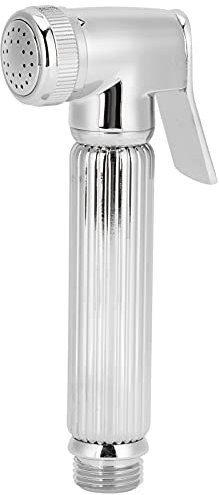 Psytfei Pulvérisateur De Bidet à Main Réglable G1/2, Buse De Pulvérisation De Toilette, Fixation De Bidet Mural pour Le Nettoyage de la Cuisine Et des Toilettes