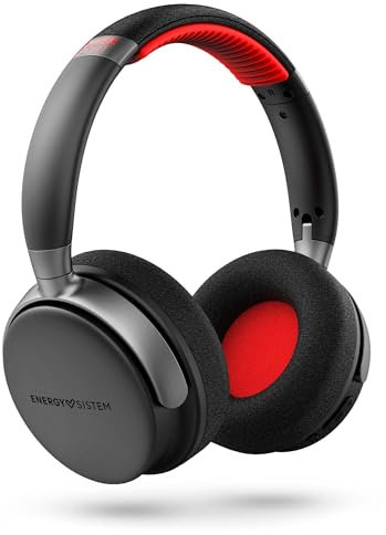 Energy Sistem Power Sport – Auriculares Bluetooth (Bluetooth 5.3, 50 Horas de batería, Radio FM, IPX5, Deep Bass)