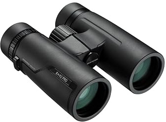 OM SYSTEM 8x42 PRO Fernglas, lichtstark, kontrastreich, robust, wasserdicht, beschlagfrei, schlankes, Schlichtes Design - ideal für Reisen, Wandern, Sport- und Naturbeobachtung auch im Nahbereich