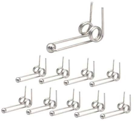 KiBcsLic 10 Piezas de Doble, Diámetro Del Alambre: 1,2 Mm, Metal para Varilla de Hierro, 30mm