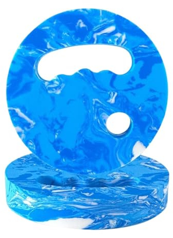 Tavola galleggiante a mano – 2 pezzi di allenamento galleggiabilità facile afferrare – disco da nuoto a mano – per sport all'aria aperta esercizi acquatici vacanze