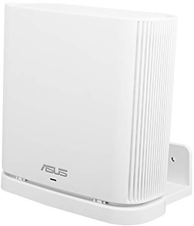BECEMURU Wandhalterung, Ständer, Huafly Stabilität, ABS-Wandhalterung, Schutzhalterung, Ständer, Router-Schutz für Asus ZenWiFi AC/AX Whole-Home Tri-Band Mesh WiFi 6 System (CT8/XT8) (Weiß, 1 Stück)