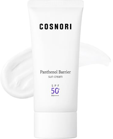 COSNORI Panthenol Barrier Suncream - Inorganic Physical Mild Sunscreen, Non-irritating, Soothing and Moisturizing, 1.69 fl. oz. (50g)
