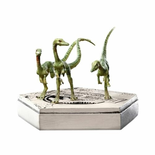 Iron Studios Jurassic World Icons Figur Compsognathus, 5 cm