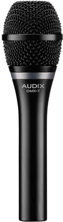 AUDIX OMX-T Dynamic Vocal Microphone – Hypercardioid Pattern, VLM Capsule, High SPL Handling, for Live Vocals on Loud Stages