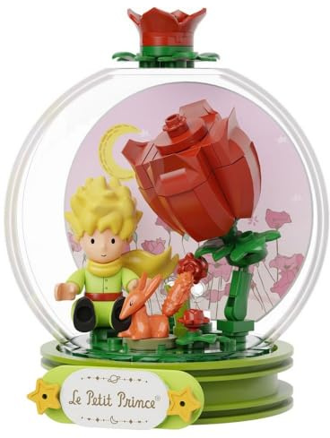 PAN TASY Set di Figurine da Costruzione Il Piccolo Principe, sussurri di Rose (86331)