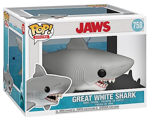Funko POP! Movies: Jaws - 6 - Vinylfigur för samlare - Presentidé - Officiell merchandise - Leksaker för barn och vuxna - Skräckfans - Modellfigur för samlare och utställning