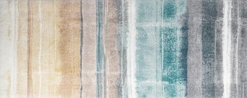 wash+dry Fußmatte, Frerik 80x200 cm, innen und außen, waschbar