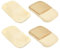 PATIKIL Shoes Polishing Gloves, 4 Pack Cleaning Shine Cloth for Leather Boots, Yellow