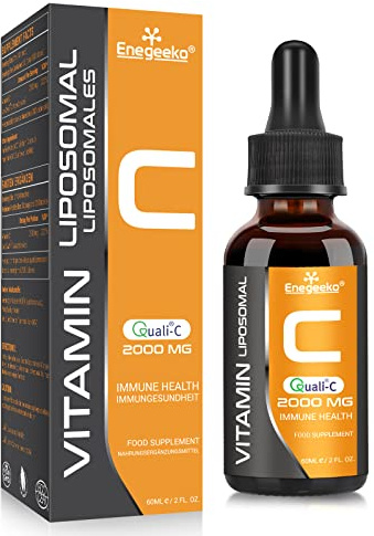 Liposomal Vitamin C Liquid 2000mg (60 ml (Pack of 1))