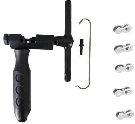 Floatdream 8 Piezas Tronchacadenas Bicicleta MTB, Eslabones Que Faltan, Herramienta de Cadena para Bicicleta, Cadena Removedor para Cadenas de 6-12 Velocidades