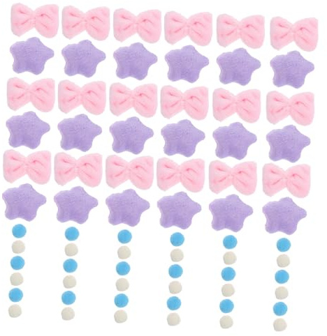 Yardenfun Cortina De Puerta para Niña Decoración Colgante De Felpa Lazo y Guirnalda De Cuerdas para Dormitorio Infantil Cortina De Puerta para Habitación Infantil Separadora De