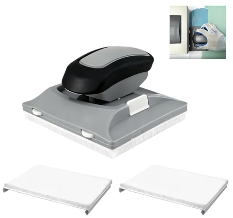 Professional Paint Edger Tool – Achieve Flawless Edges on Walls, Ceilings, and Corners | Latex Paint Flat Edger | Cutting in Tools for Painting (Grey 1 Pcs)