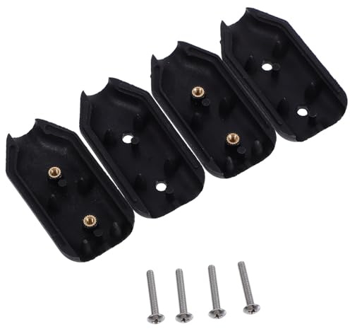 BCOATH Clips de Maintien de Corde Réutilisables Clips Câbles Métalliques Noirs Lot de 2 Connexion Rapide pour Cordes Nylon ou Tressées 9-10mm pour Randonnée et Secours