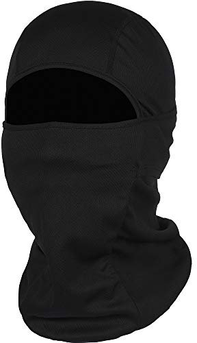 Rovtop Winddichte Gesichtsmaske, atmungsaktiv, Vollgesichtsmaske, Winter, Winddicht, Halswärmer, Winddicht, passend für Helmmütze für Motorrad, Radfahren, Skifahren und Wintersport, Erwachsene,