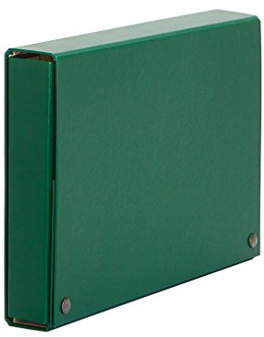 Pardo 969004 - Carpeta proyectos lomo 90 cierre broches, color verde