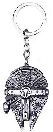 Digital Pharaoh - Millenium Falcon Schlüsselanhänger Ring Star Wars Han Solo Jedi Sith