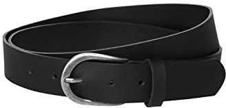 Cecil Damen 580634 Ledergürtel, Black, 90