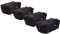 Thule GoPack Duffel Set mit 4, Schwarz