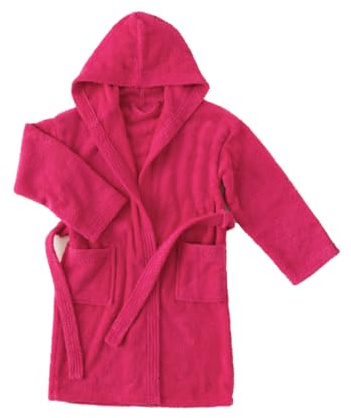 Top Towel - Confort - Albornoz niña - Albornoz niño - Algodón 100% - Rizo 450 grms. De 2 a 4 años. Rosa