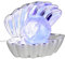 Reality Leuchten Tischleuchte Shelly R57731106, Kunststoff Chrom, 0.8 Watt LED, Farbwechsel