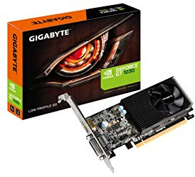Gigabyte GT 1030 LOW Profile GeForce GT1030 Internal Graphic Card 2048 MB