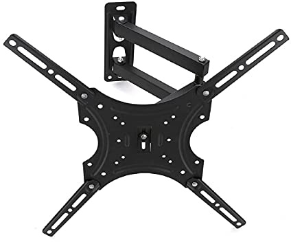 Supernic TV Wall Bracket 14-55 Inch Swivel Tilt Mount for Flat and Curved TVs - 25kg Weight Capacity, VESA 75x75mm to 400x400mm