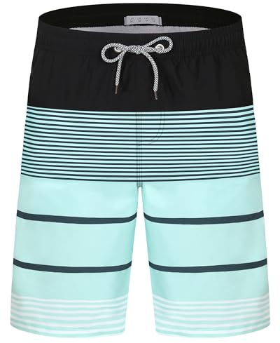 APTRO Men's Swim Trunks 9 inch Bathing Suit Big & Tall #K162 L