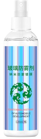 Anti-condens voorruitspray - 120 ml | Draagbaar regenbestendig, autoruitreinigerspray | Voor Achteruitkijkspiegels Cameralens RV Truck Automotive Sedan Pickup