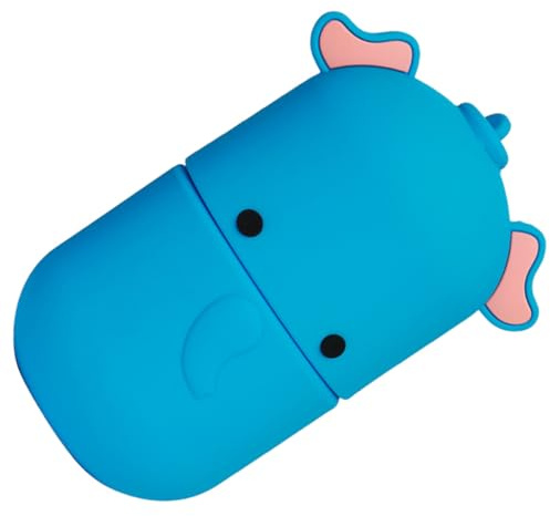 Gogogmee Rouleau de Glace en Silicone Réutilisable Visage Outil de Beauté Facial Rafraîchissant Massage Anti-Gonflement et Apaisant Format Compact Bleu Soin Peau Quotidienne
