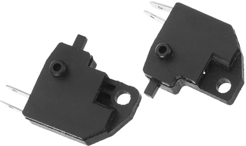 SWETRACE Interruttore Freno Anteriore Destro e Sinistro per Moto Atv, Sensore Luce Freno Elettrico Compatto e Resistente per Scooter e Quad