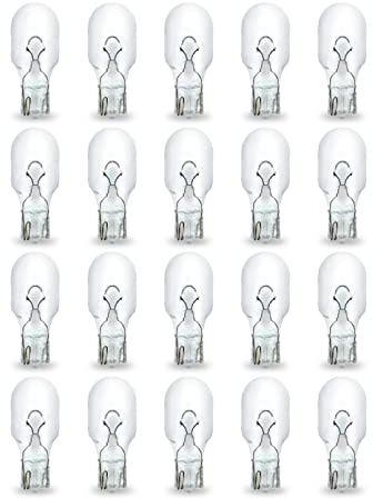 Lumenivo Xenon Light Bulb, 18W T5 12V Wedge Base, 20 Pack, 2800K Warm White, Ideal for Undercabinet Lighting and Malibu Landscape Lighting, 20,000 Hours, Clear