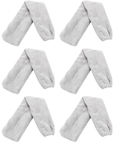 WANGCL 6 Stück Staubreinigung, Ersatztuch, Mikrofaser, einziehbar, waschbar, für Zuhause, Haushalt, Schlafzimmer, Küche