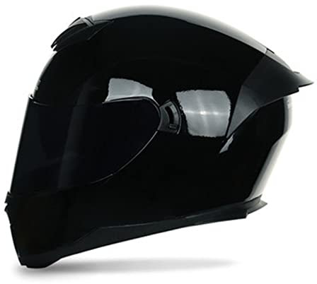 Ever TA Motorradhelm Klapphelme, Herren Damen Halber Helm, Halbschale Roller-Helm Scooter-Helm Mofa-Helm, Halbhelme Mit Visier, Jet-Helm Mit ECE Genehmigt, Retro Halbschalenhelm