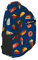 Astro Europa 8422535962462 Rucksack 47 x 31 x 15 cm. Fastfood Mousse Danslabouche, blau