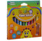 Little Brian Paint Sticks For Kids - 12 Pack Assorted Colours, Scribble and Fine Painting - Mess-Free, Easy Clean Up, Fast Drying Action, Vibrant Colours, Multi-Surface, Twist & Paint