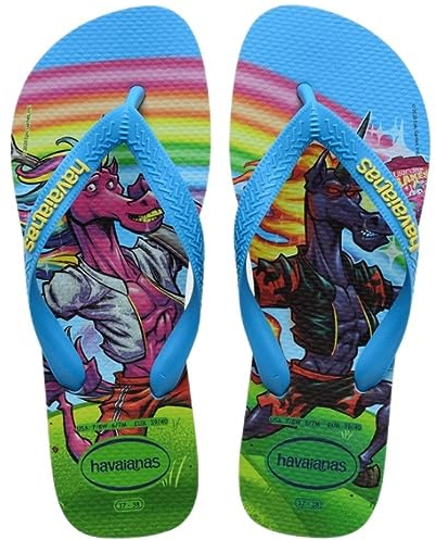 Havaianas Fortnite Unisex - Adulto FlipFlop Blue 45 EU